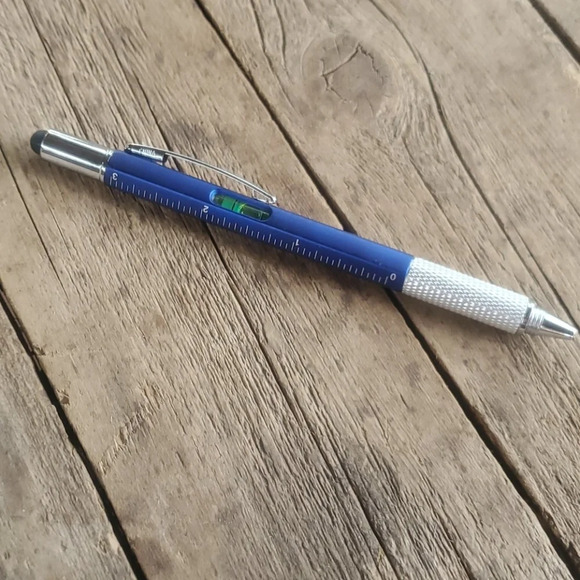 6 in 1 Stylus Pen-Blue - Picture 1 of 3